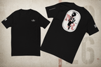 Black Bird Gang Players Tee 03 front view