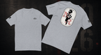 Heather grey Bird Gang Players Tee 03 front view